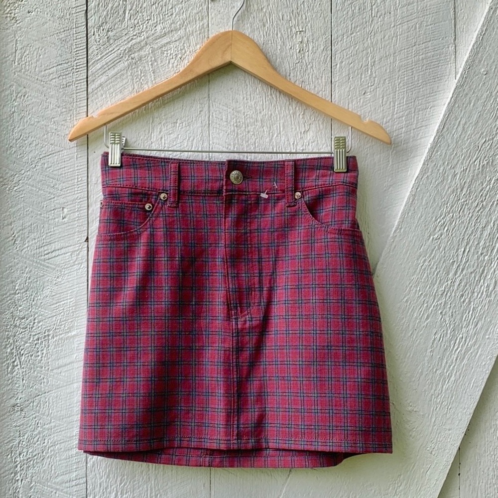 New American Eagle High Rise Mini Skirt Size 12